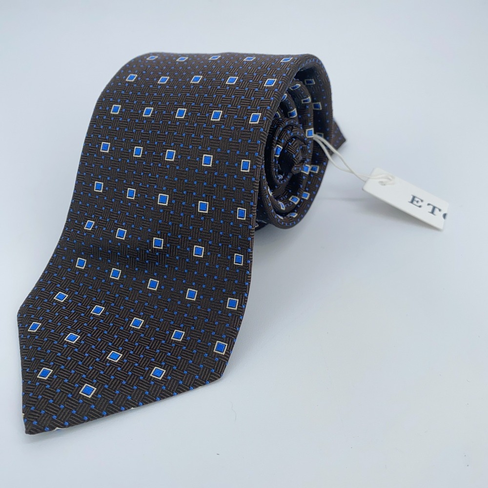 Eton Tie Men One Size Colorful Patterned Professional‎ Necktie England Made